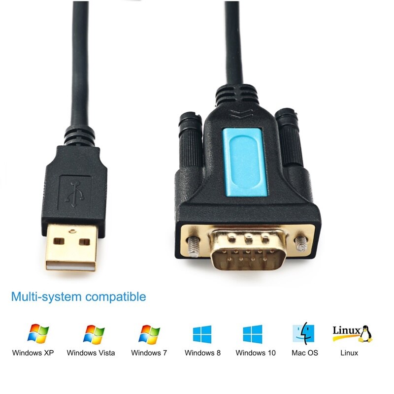 Usb Rs232 ̺ USB-DB9 USB- Ʈ , 9 Ȧ ..